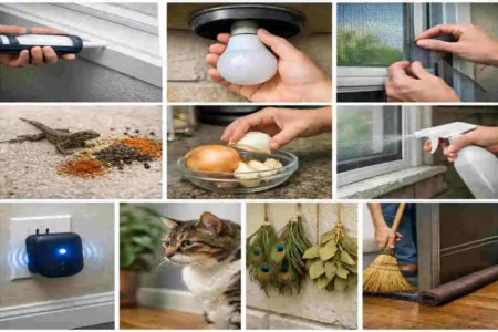 how to stop lizards from entering your house