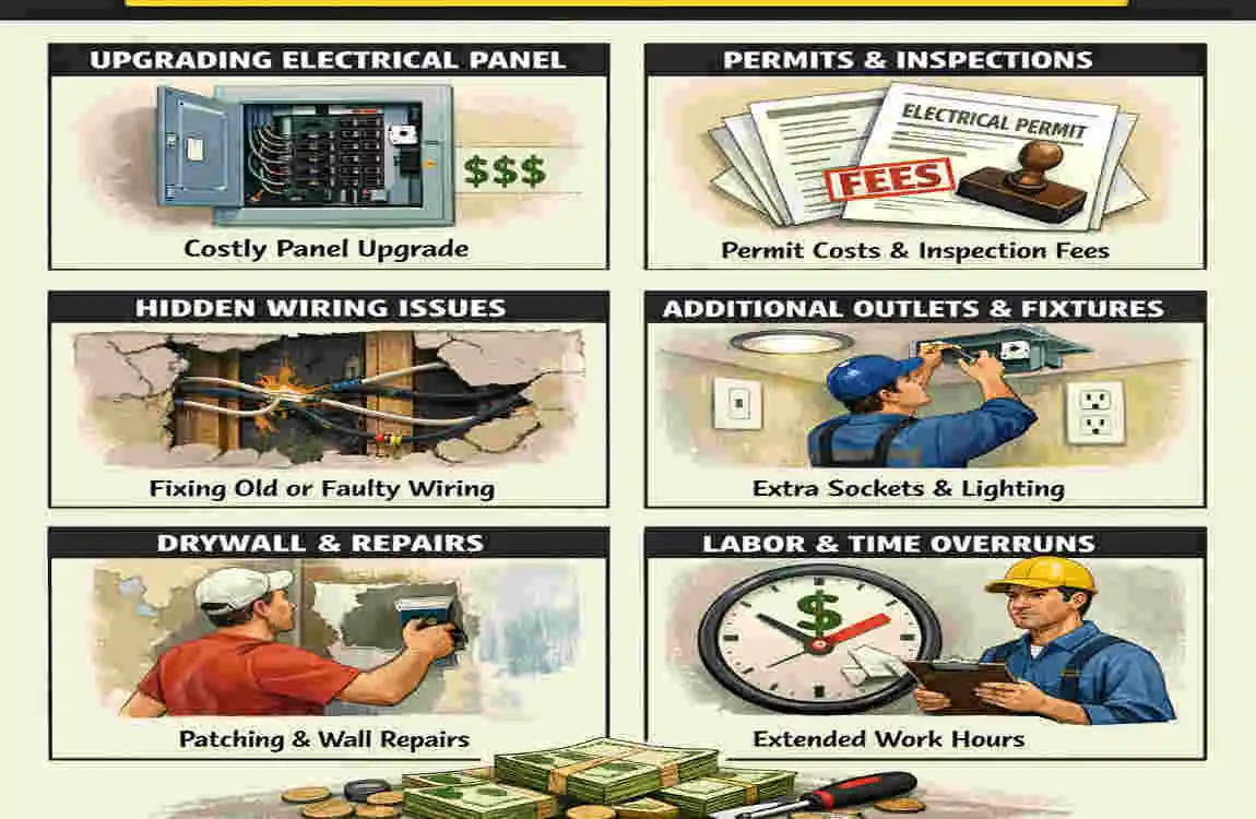 electrical wiring cost for new house