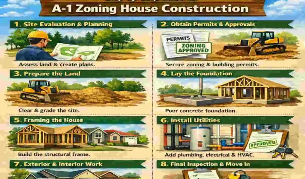 can you build a house on a-1 zoning