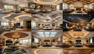 living room ceiling design at home