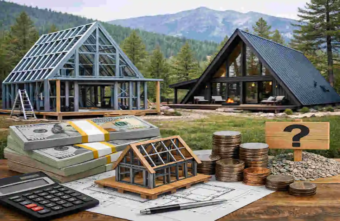 Steel A-Frame House Kits
