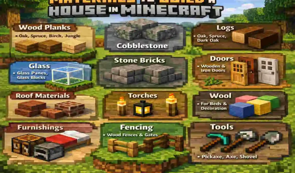 How to Build a House in Minecraft