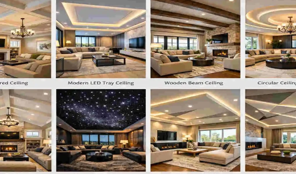 living room ceiling design at home