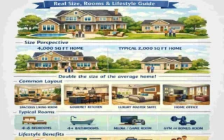 How Big Is a 4000 Sq Ft House