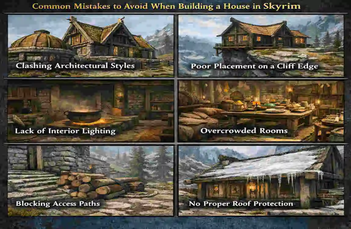 how to make a house in skyrim