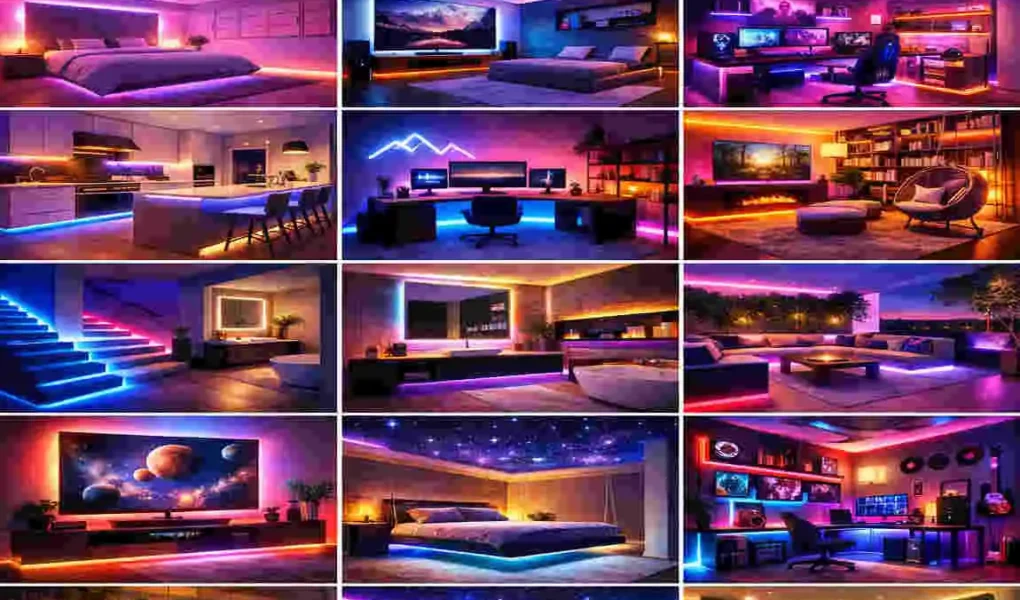 led strip lights for room smart decor