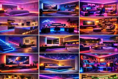 led strip lights for room smart decor