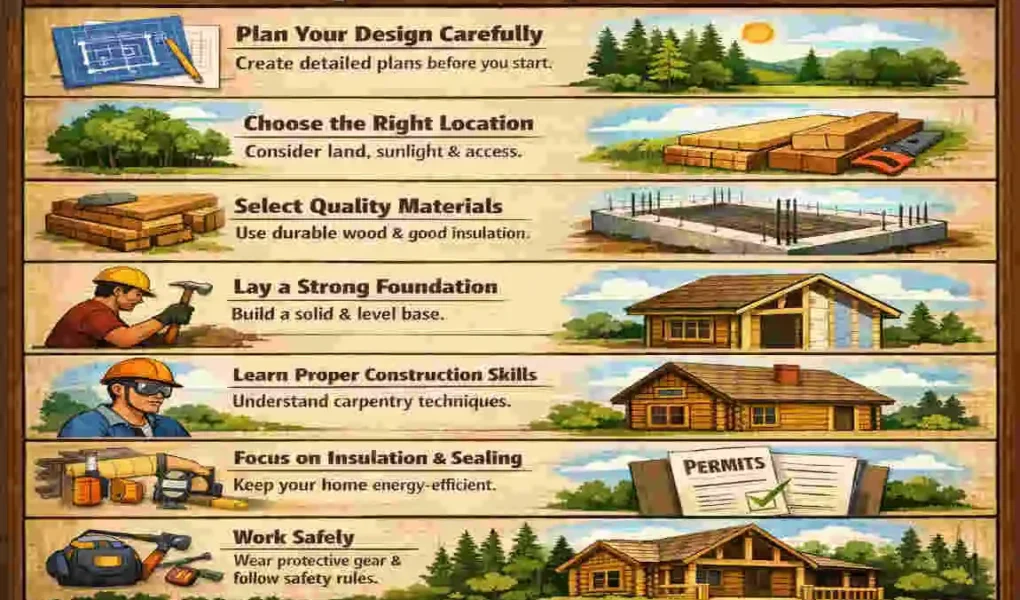 How to Build a Wood House