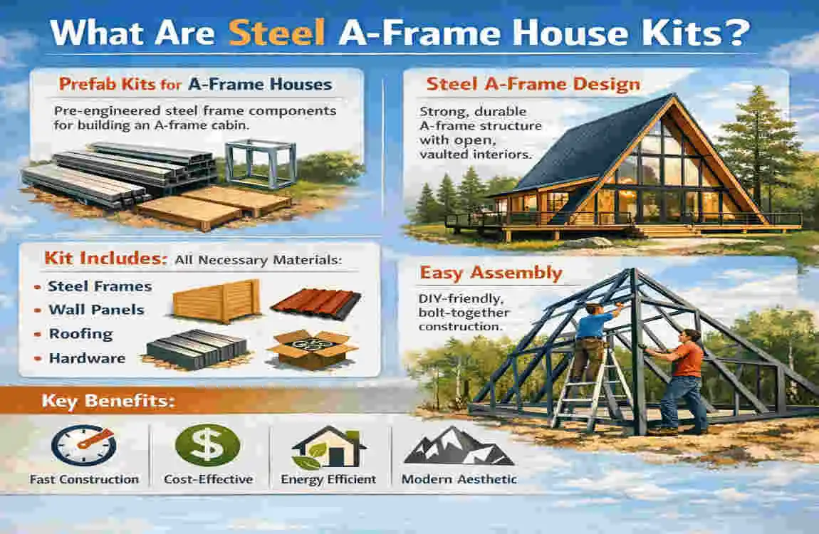 steel a frame house kits