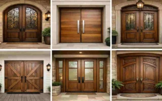 Wooden Double Door Designs for Home