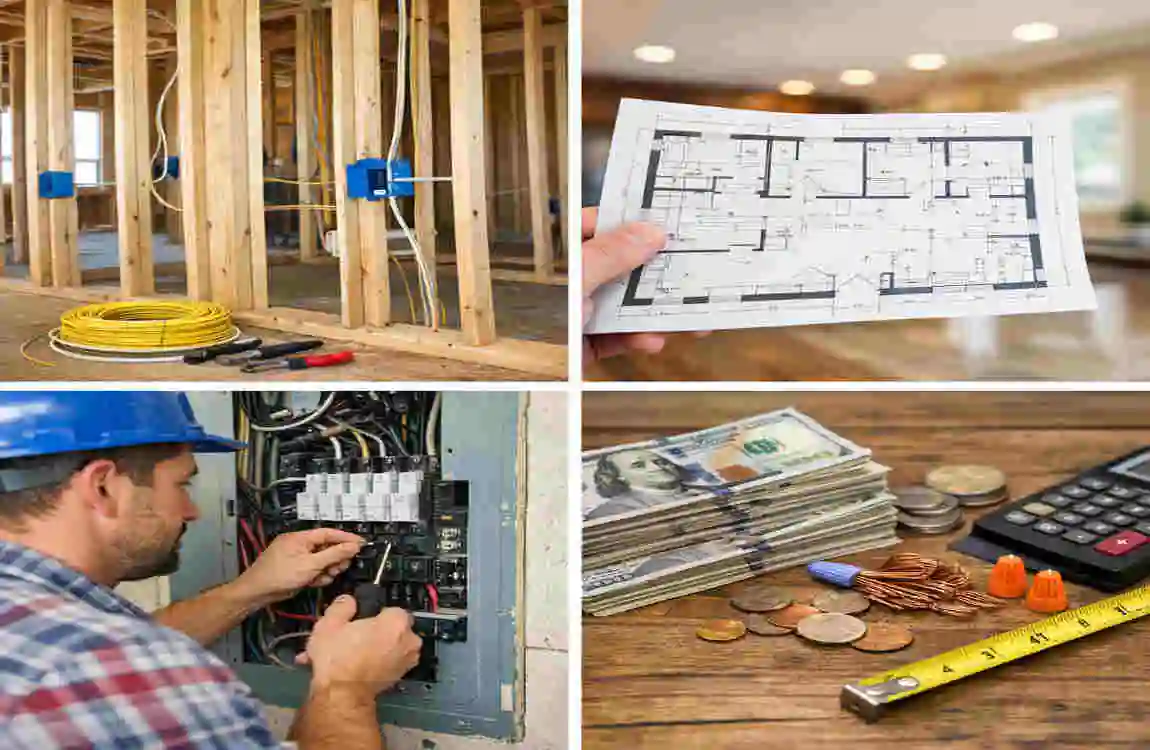 Electrical Wiring Cost Per Square Foot in House