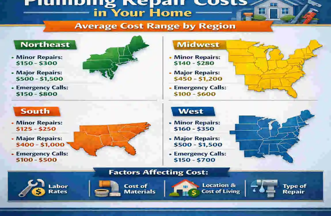 how much is it to fix plumbing in a house