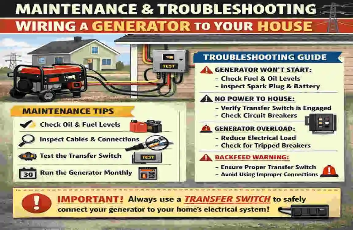 how to wire in a generator to your house