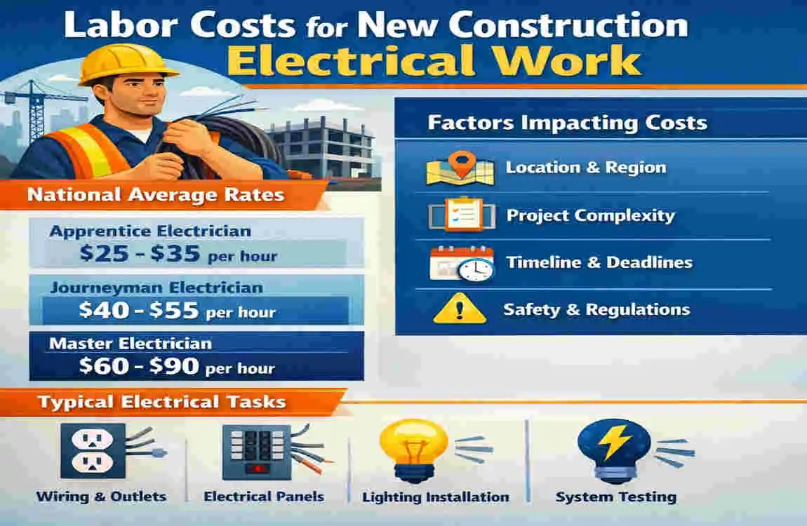 new construction electrical bathroom cost per square foot