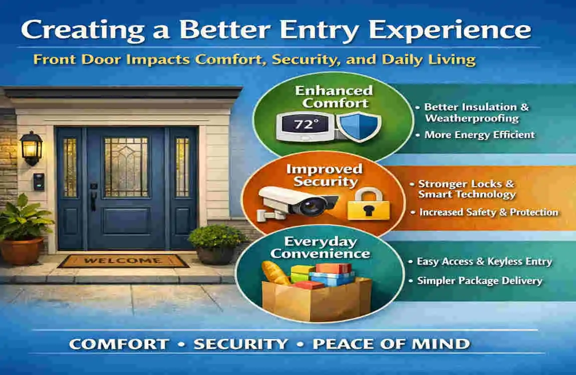 Front Door Impacts Comfort, Security, and Daily Living