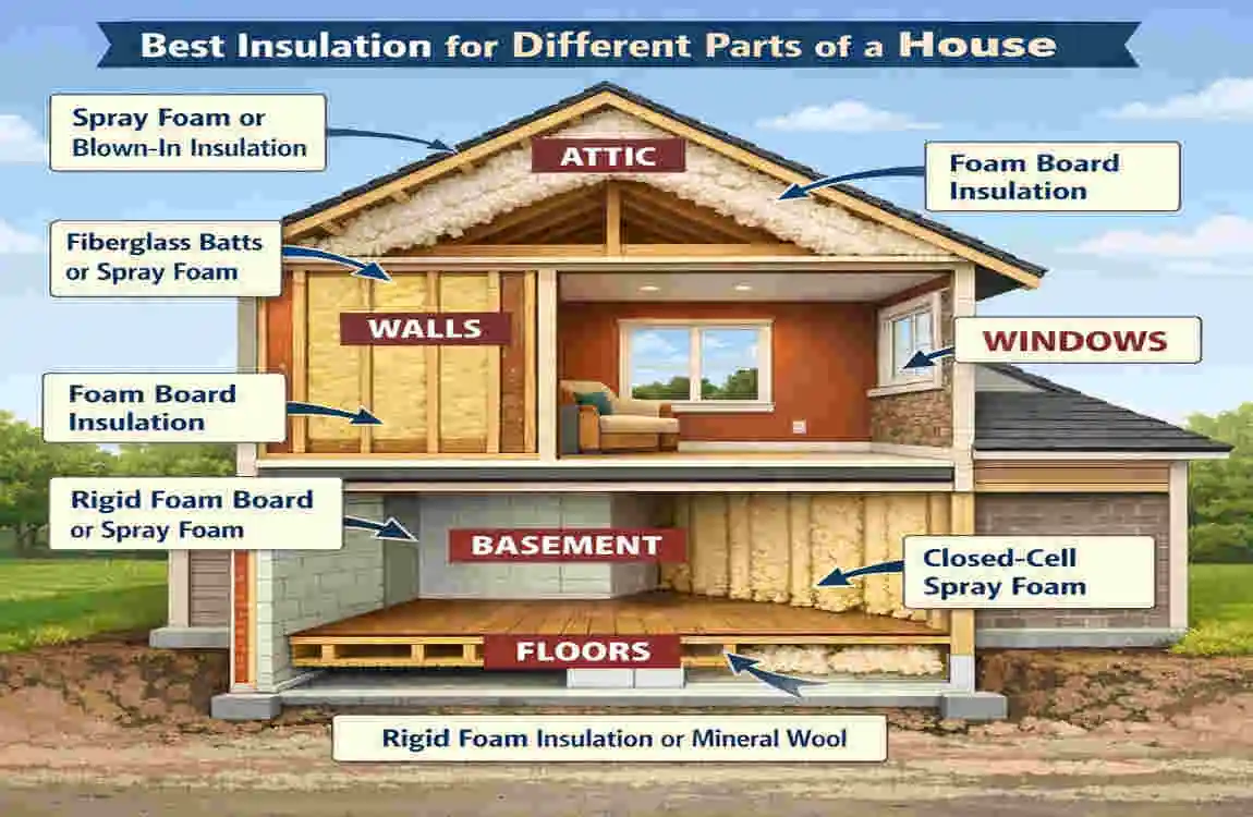 what's the best insulation for a house