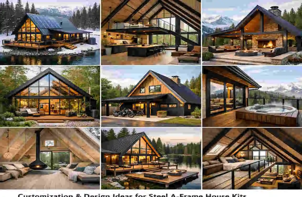 steel a frame house kits