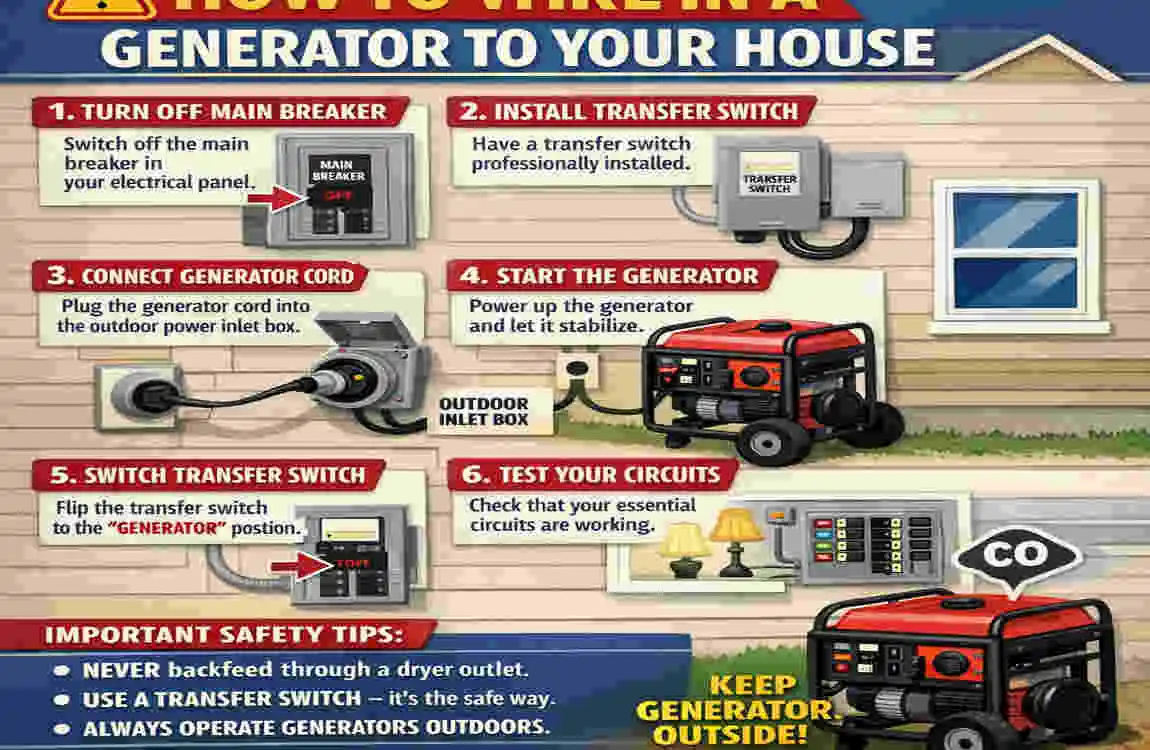 Ultimate DIY Guide: How to Safely Wire a Generator to Your House Panel