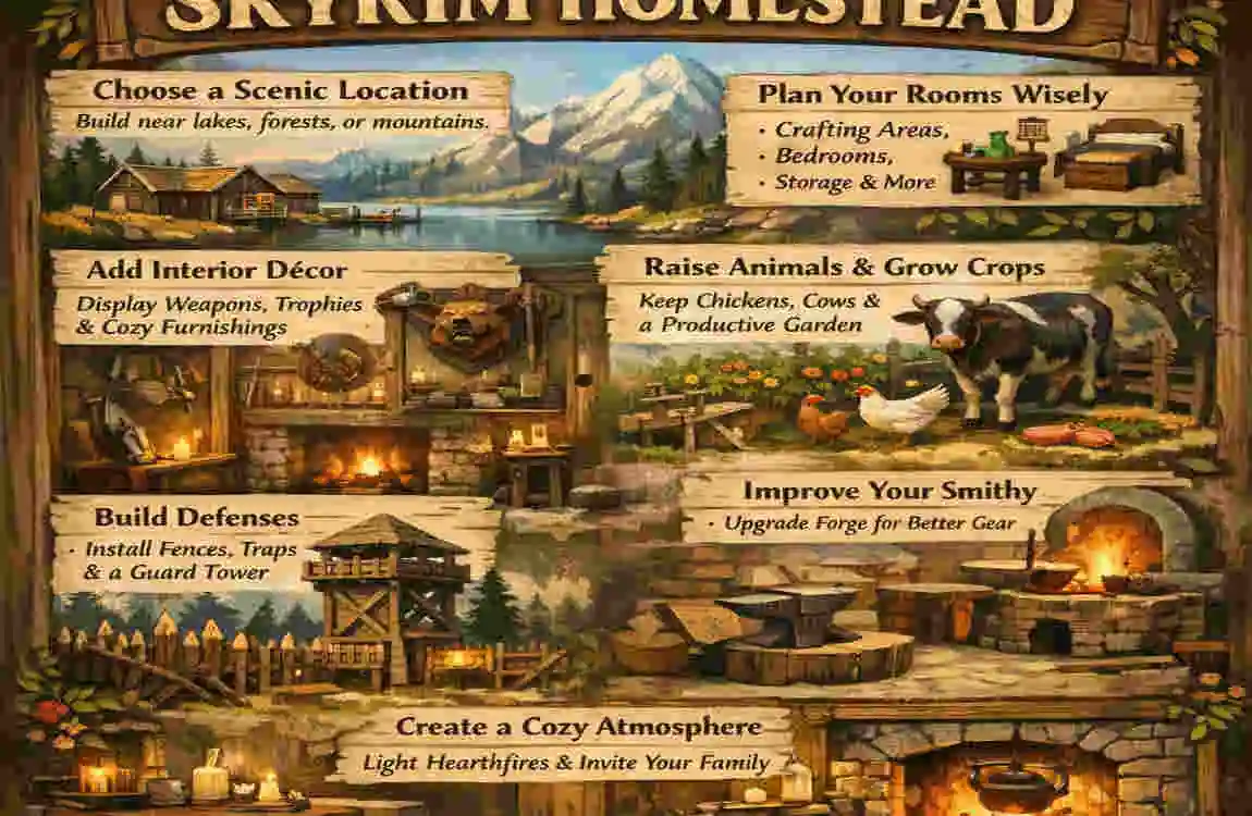 how to make a house in skyrim