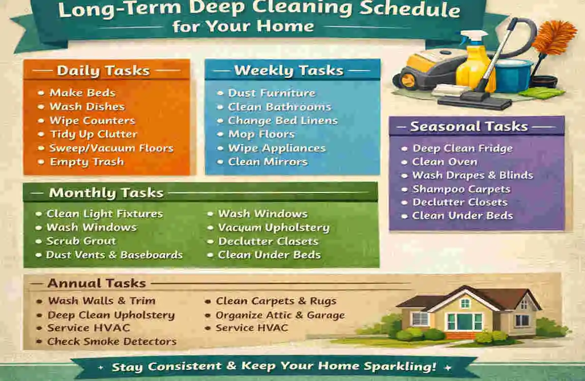 House Interior Deep Cleaning Ideas