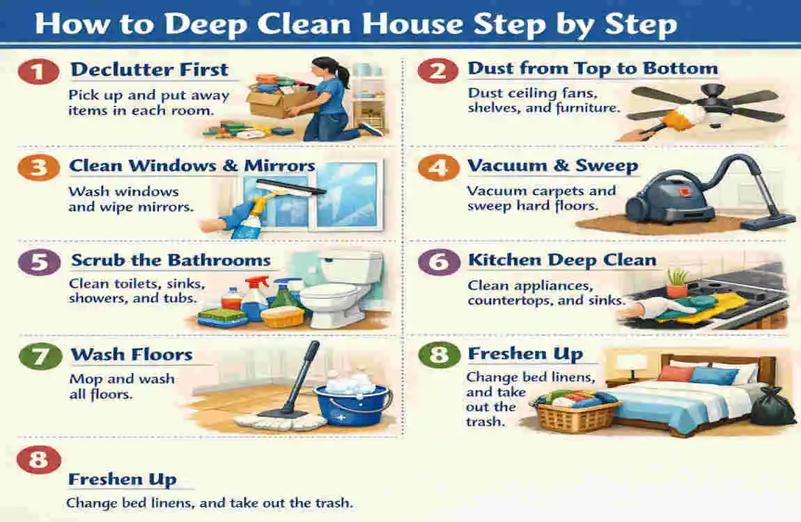 What Is Deep Cleaning a House?