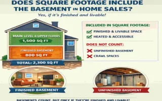 does the square footage of a house include the basement