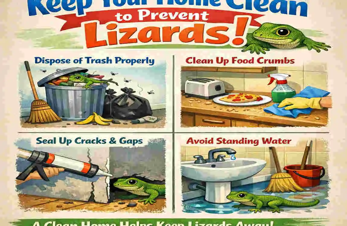how to stop lizards from entering your house