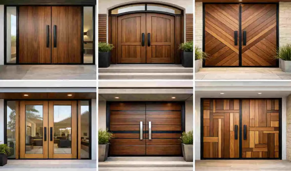 Wooden Double Door Design for Home?