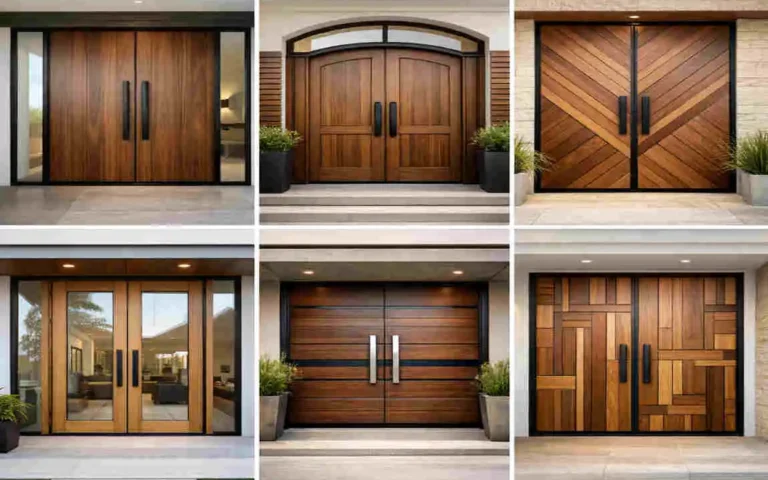Wooden Double Door Design for Home?
