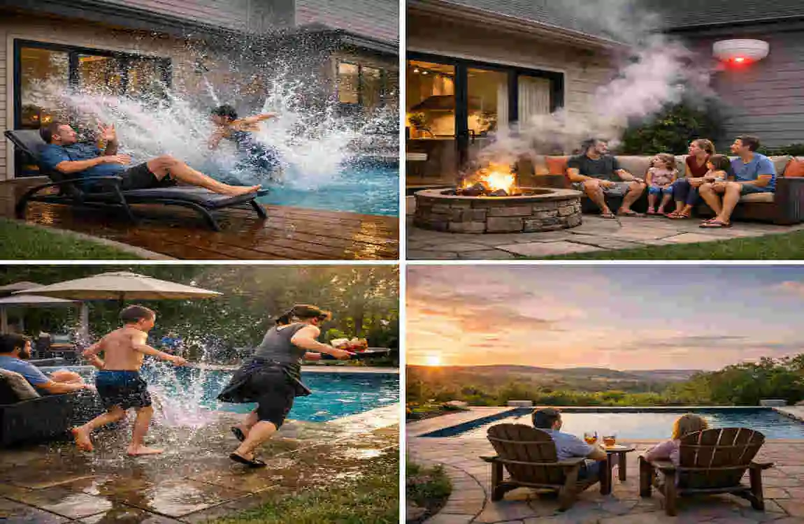 How Far Should a Pool Be from Your House