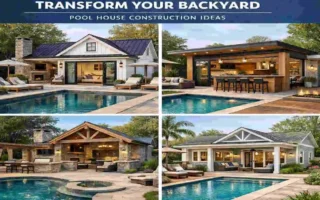 Pool House Construction