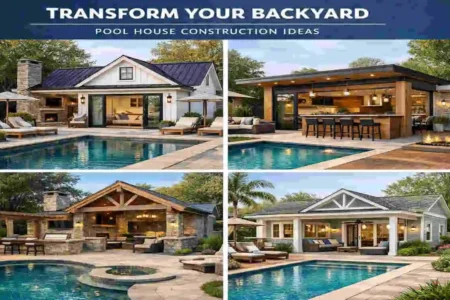 Pool House Construction