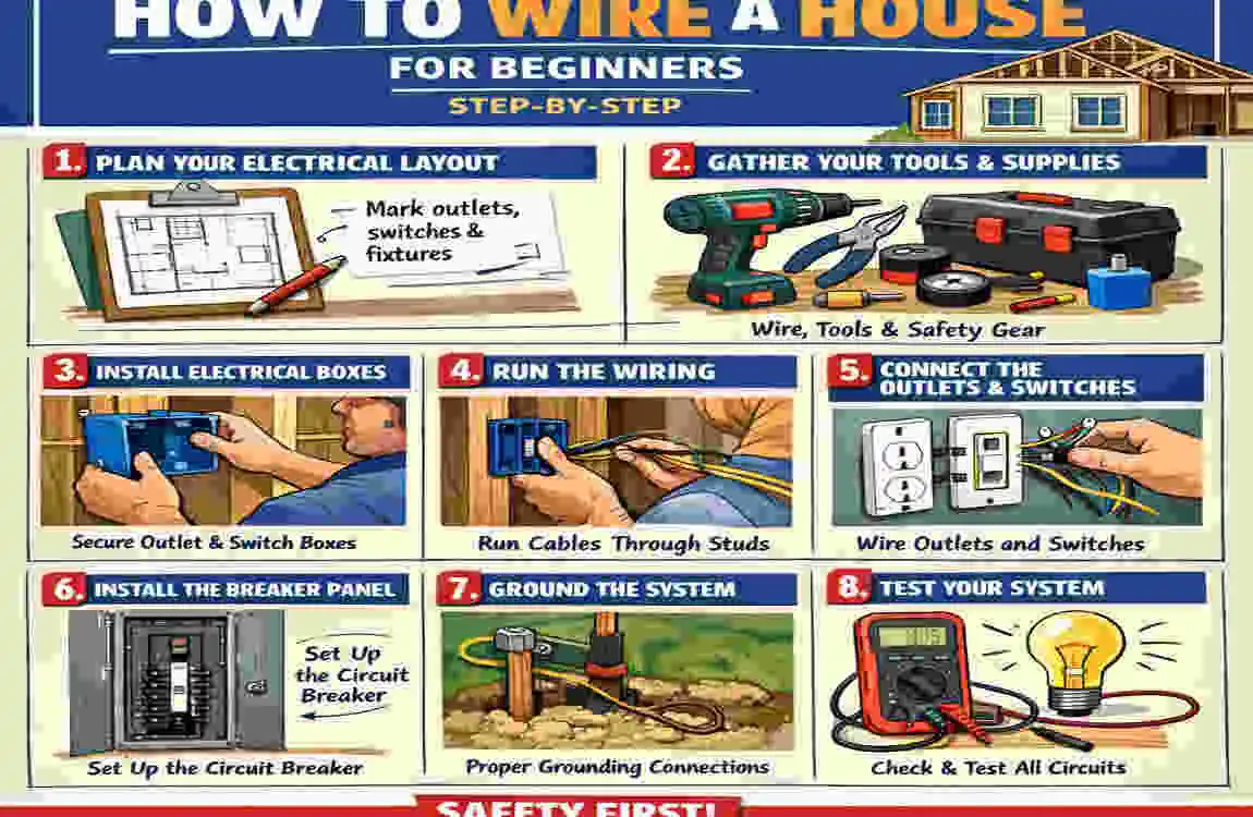 How to Wire a House
