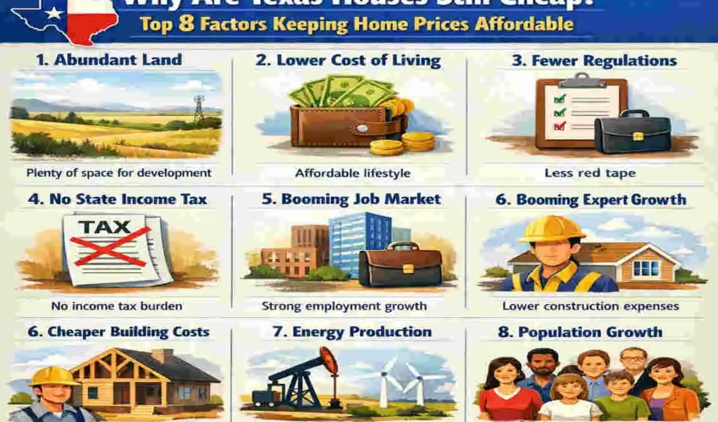 why texas houses are cheap