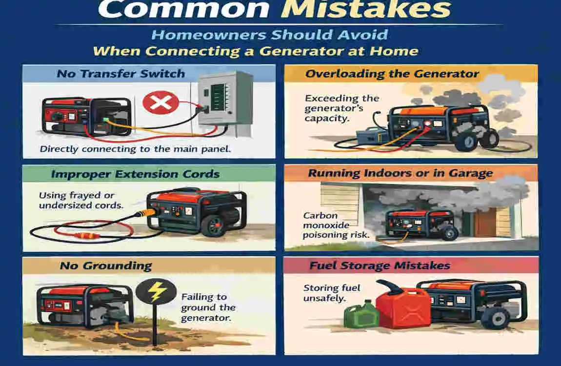 how to wire in a generator to your house