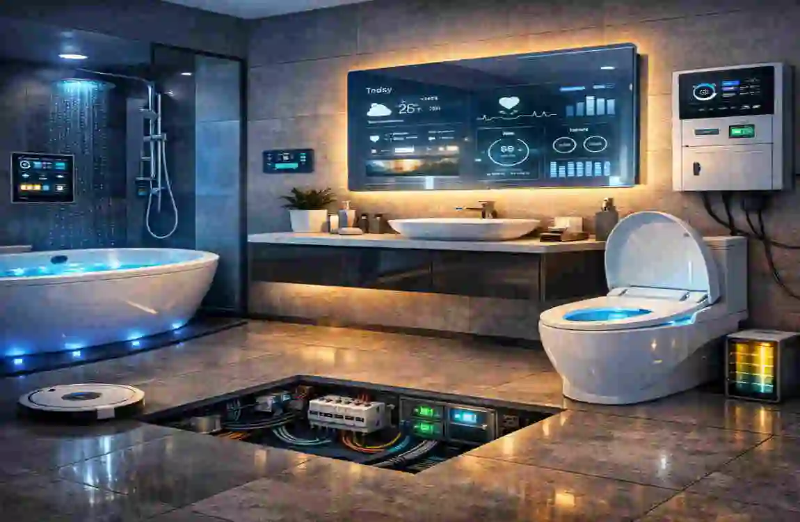 New Construction Electrical Bathroom Cost Per Square Foot