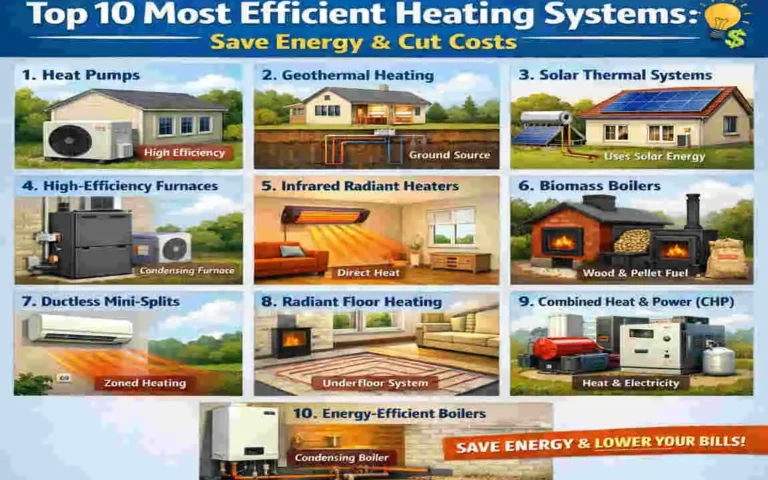most efficient heating system