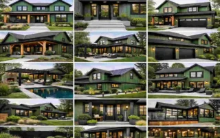 green house black trim