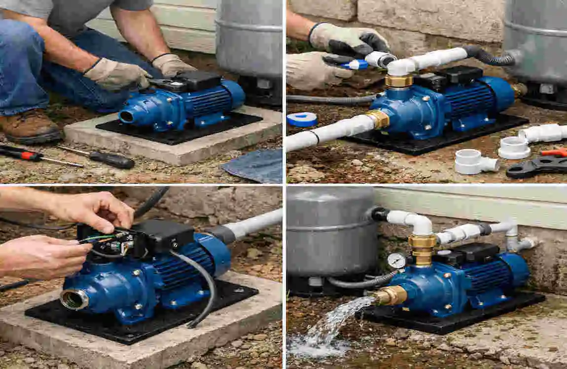How to Install a Water Pump for Your House