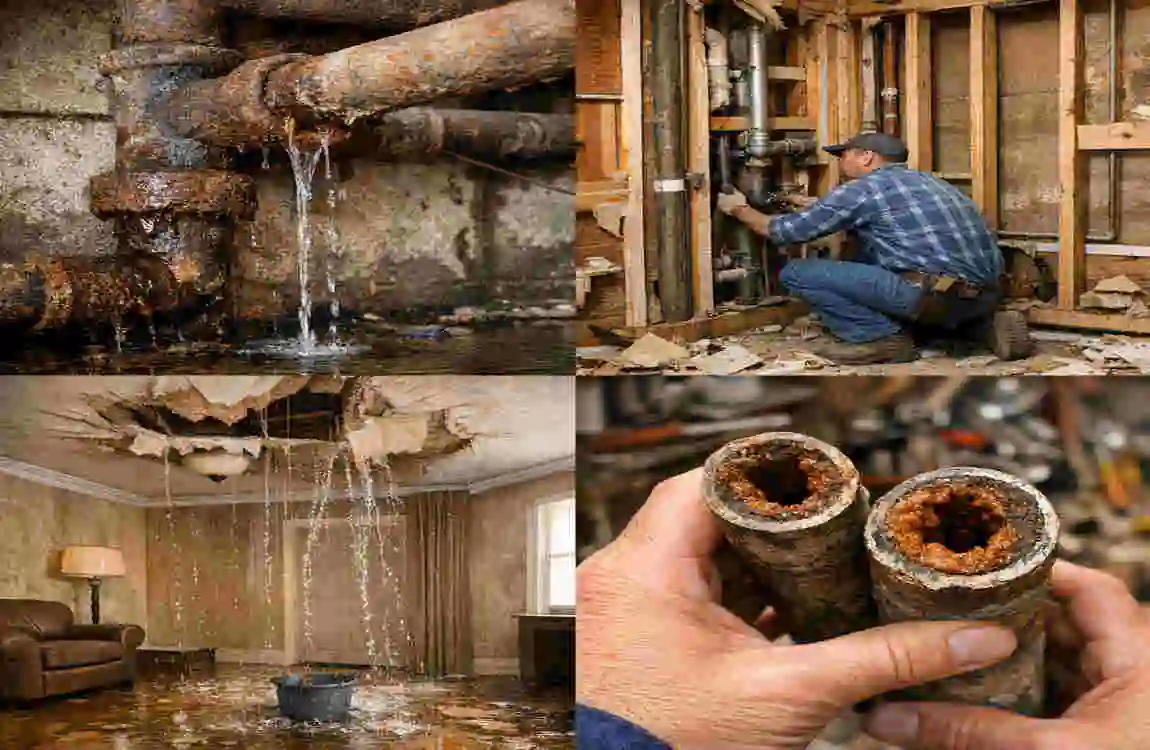 how much to replace all plumbing in a house