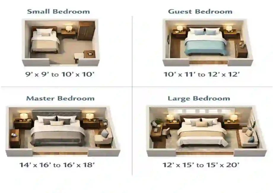 Ideal Bedroom Sizes for Modern Houses