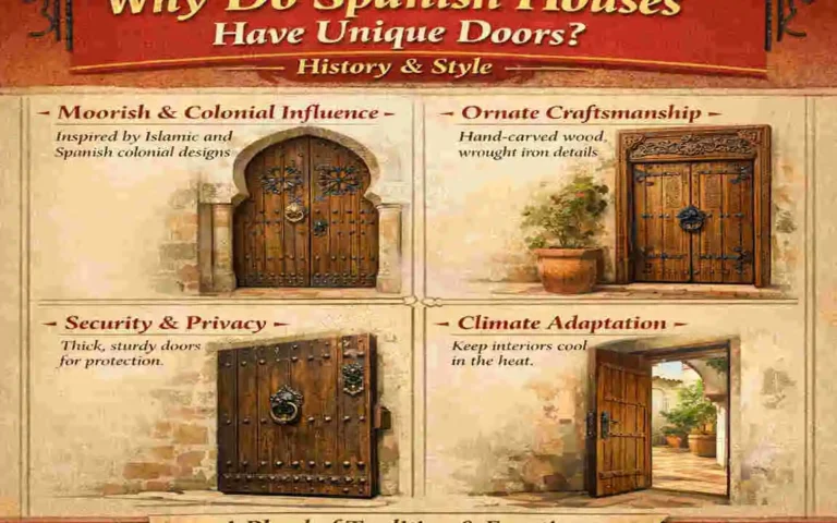 Why Do Spanish Houses Have Unique Doors?