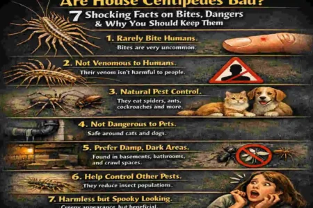 are house centipedes bad