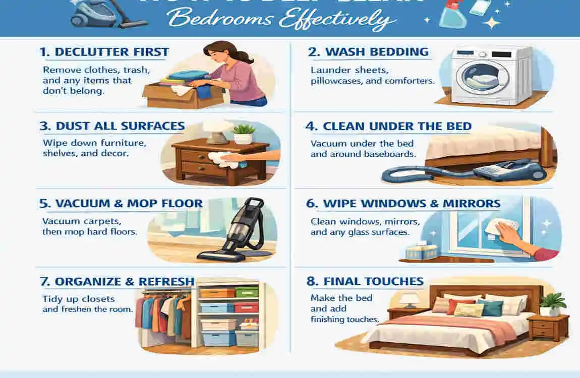 House Interior Deep Cleaning Ideas