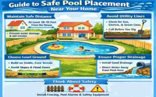 How Far Should a Pool Be from Your House