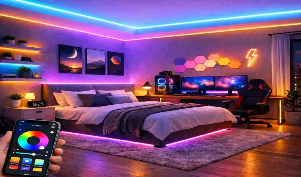 led strip lights for room smart home decor
