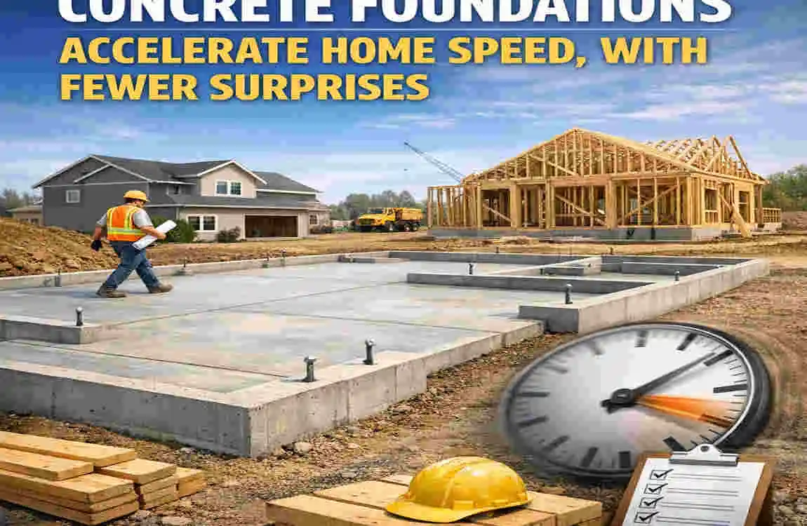 How Precast Concrete Foundations Accelerate Home and Commercial Construction Projects