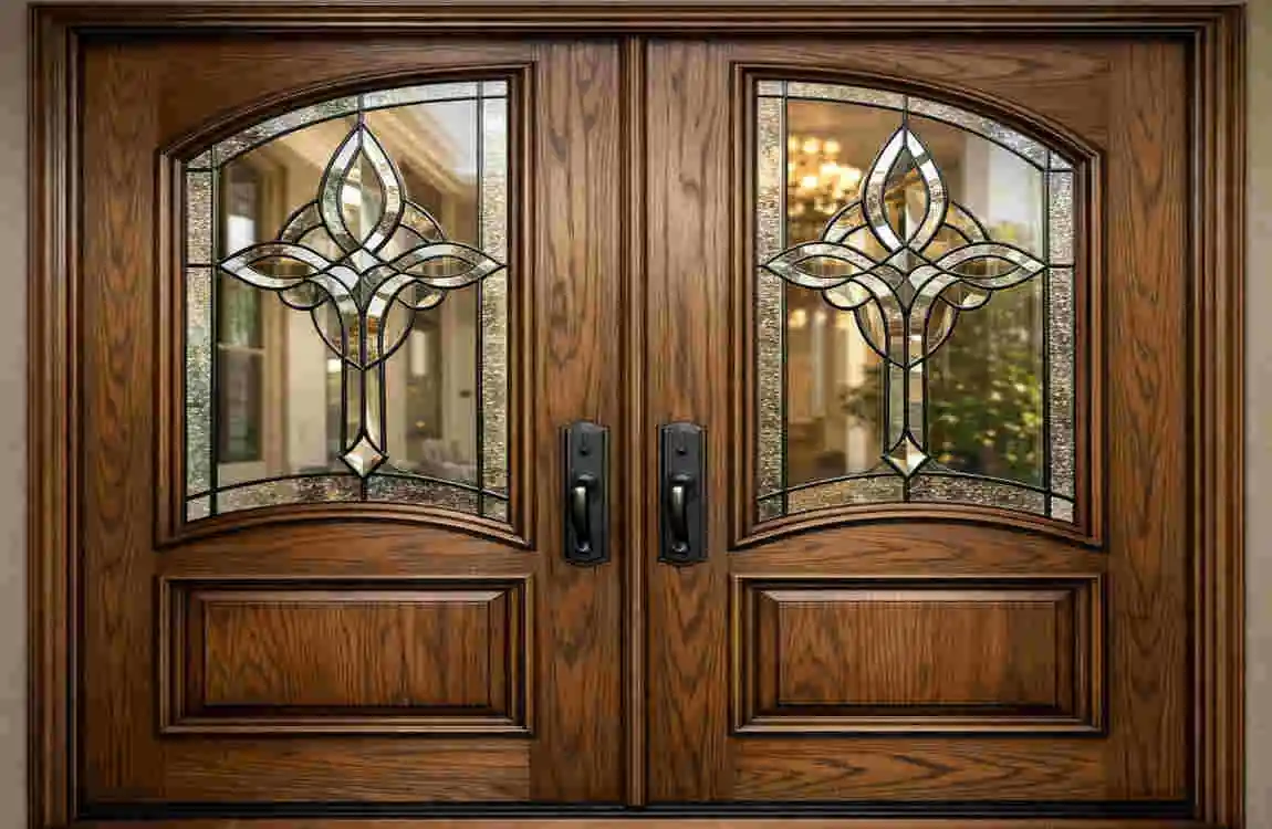 Wooden Double Door Design for Home?