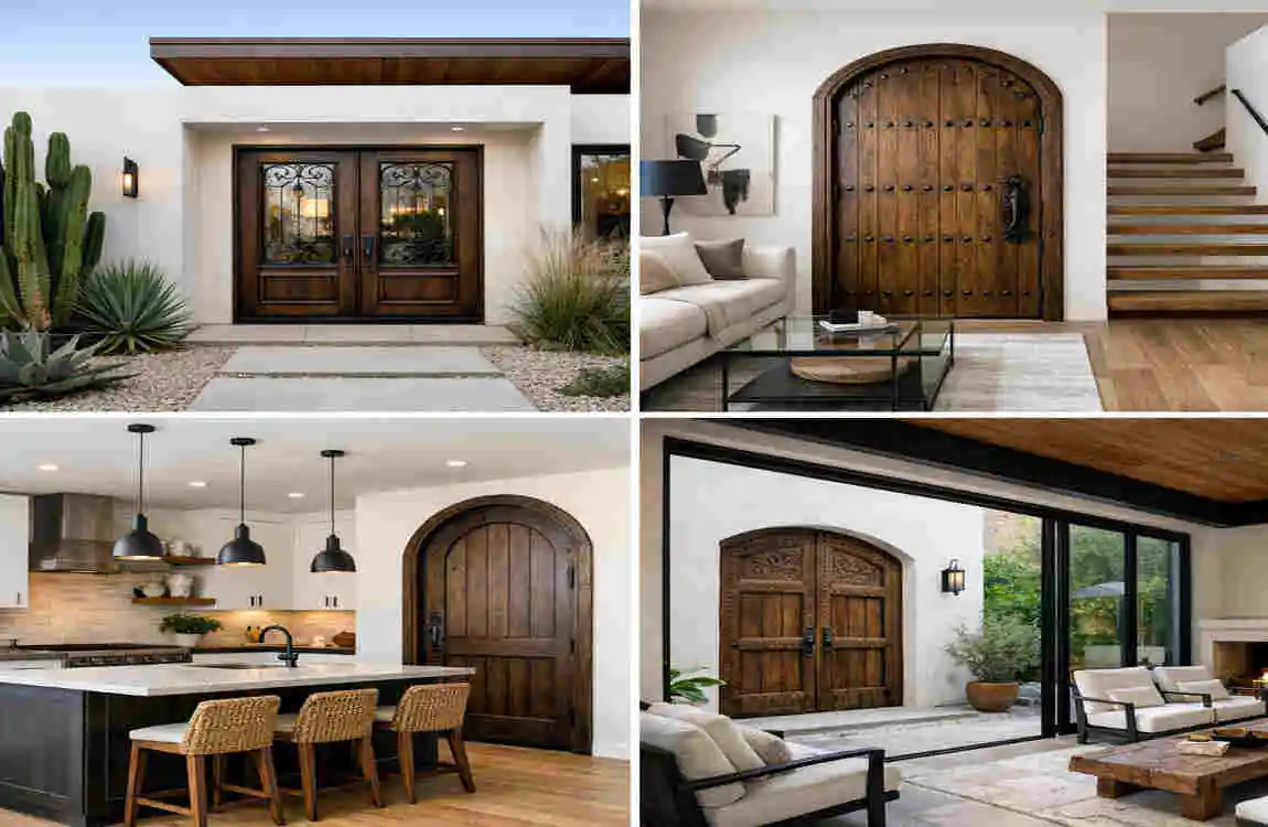 why do spanish houses and doors