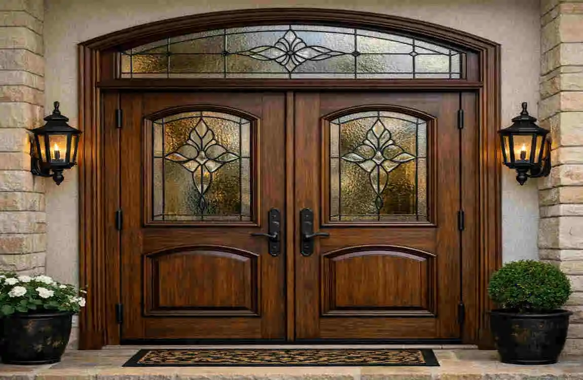 Wooden Double Door Design for Home?